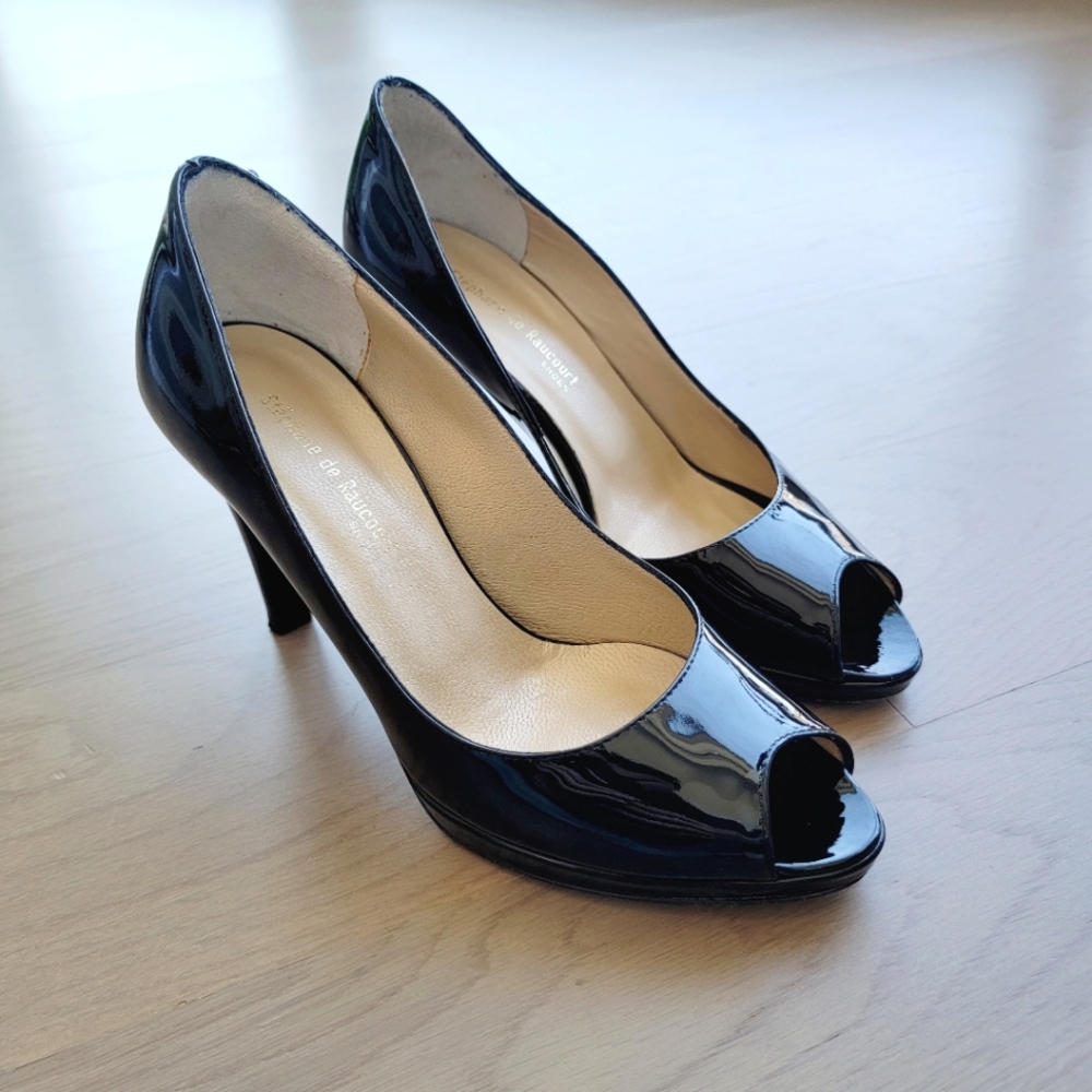 Stephane de Raucourt peep toe heels
